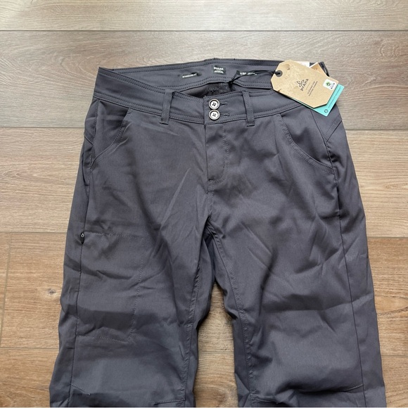 Womens Prana Halle Pants Gray Coal - Picture 9 of 9